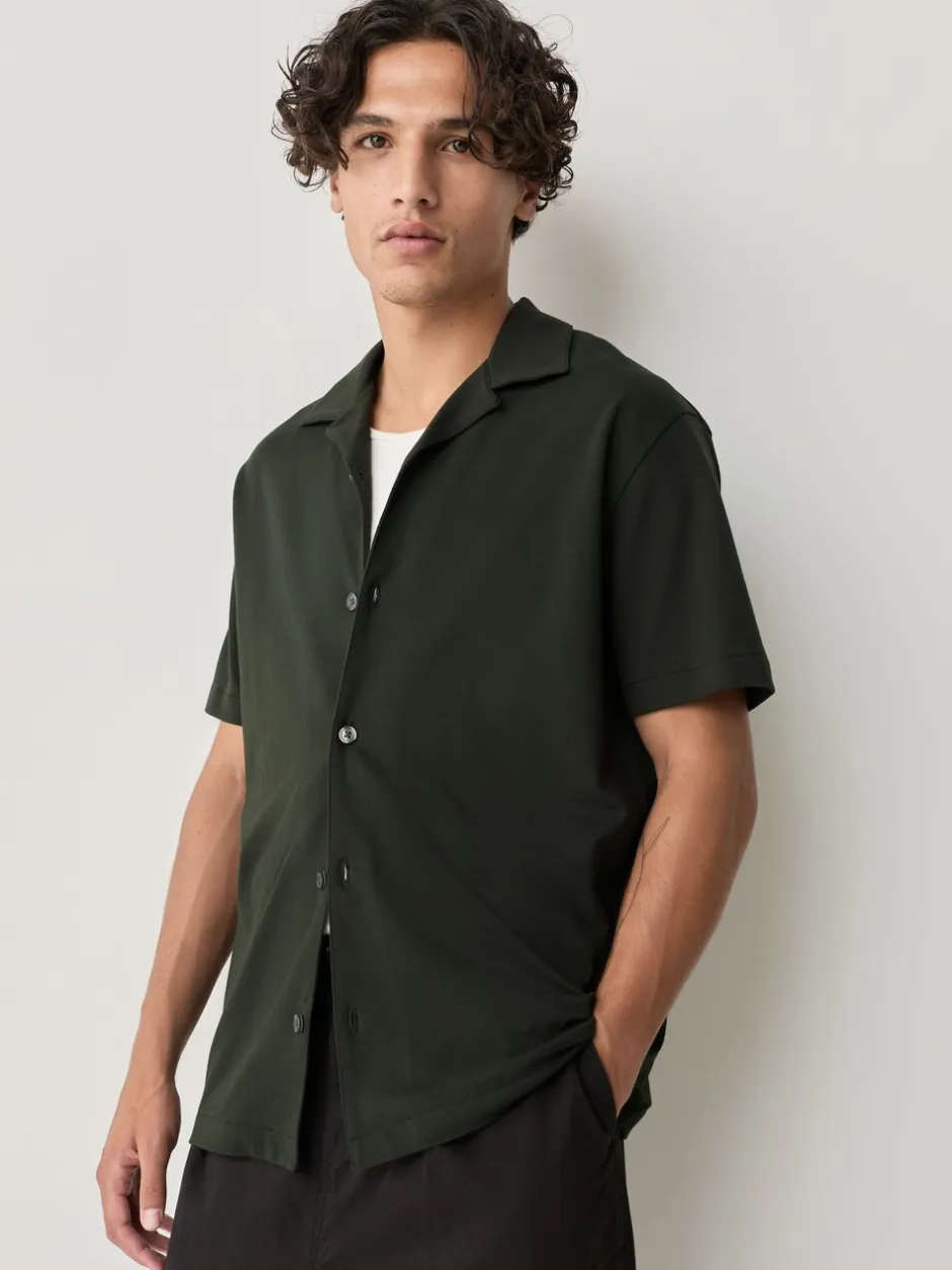 Shirts*Next - Piqué shirts met korte mouwen verpakking van 3 Bordeauxrood/Marineblauw/Olijfgroen