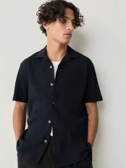Shirts*Next - Piqué shirts met korte mouwen verpakking van 3 Bordeauxrood/Marineblauw/Olijfgroen