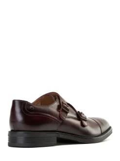 Formele Schoenen*Base London - Taper Monk Shoe Bordo Red