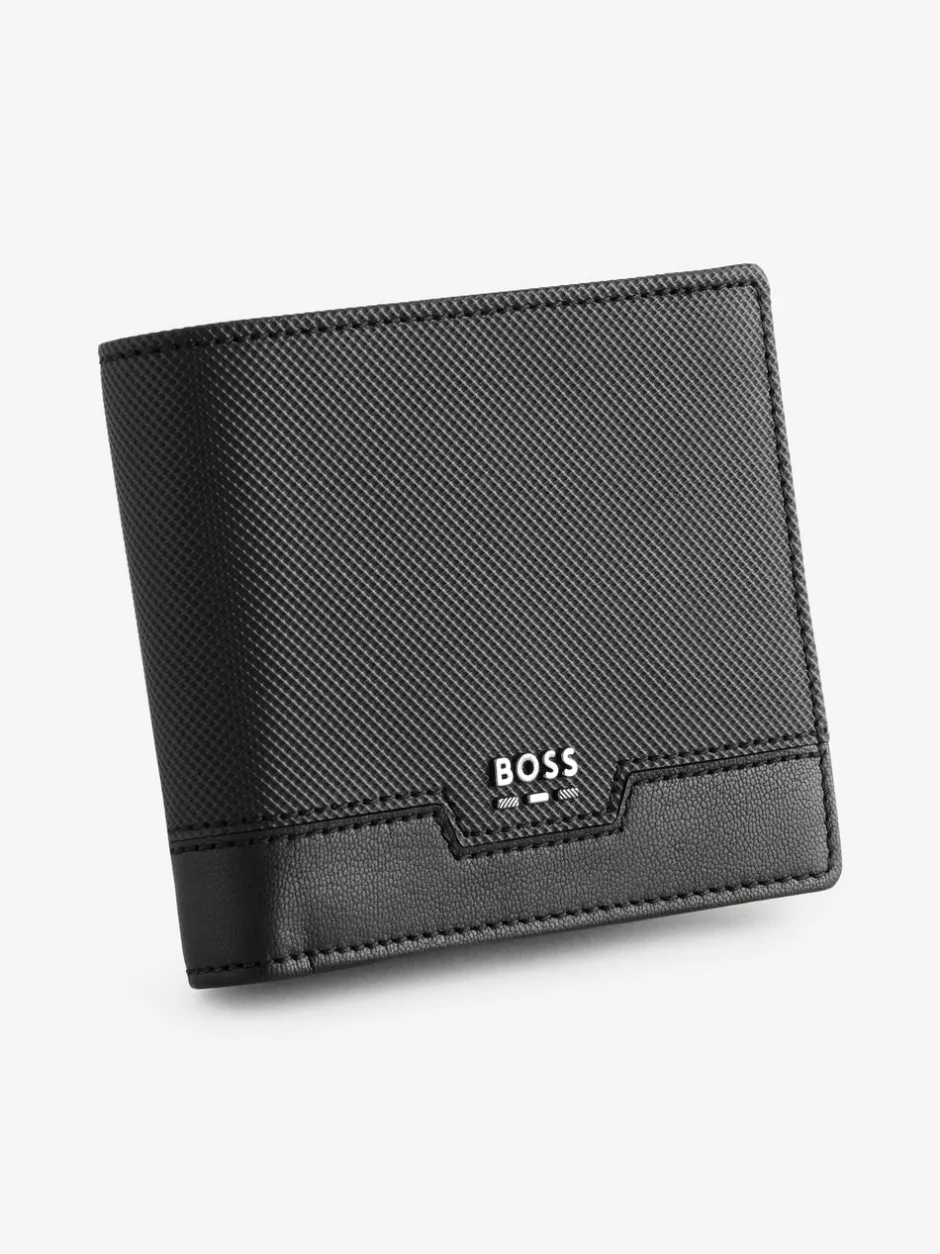Portemonnees*BOSS Cullen Signature Logo Billfold Wallet