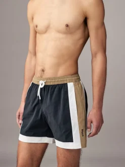 Badkleding*BOSS Zwemshorts met kleurvlakken