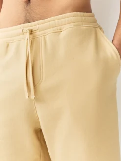 Shorts|Next Boter Geel - Cotton Blend Brushed Jersey Shorts