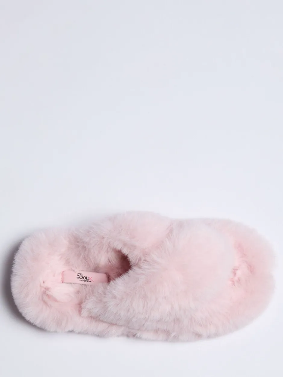 Pantoffels|Boux Avenue Ridge Sole Cross Band Slippers