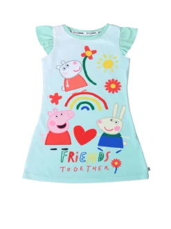 Nachtponnen|Brand Threads - Peppa Pig - Meisjesnachtjapon