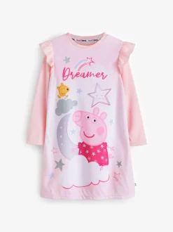 Nachtponnen|Brand Threads - Peppa Pig - Meisjesnachtjapon