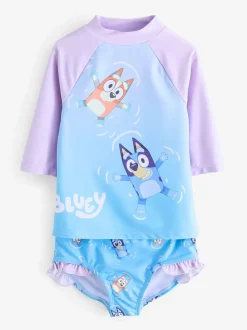 Badkleding|Brand Threads Bluey zwemset voor meisjes