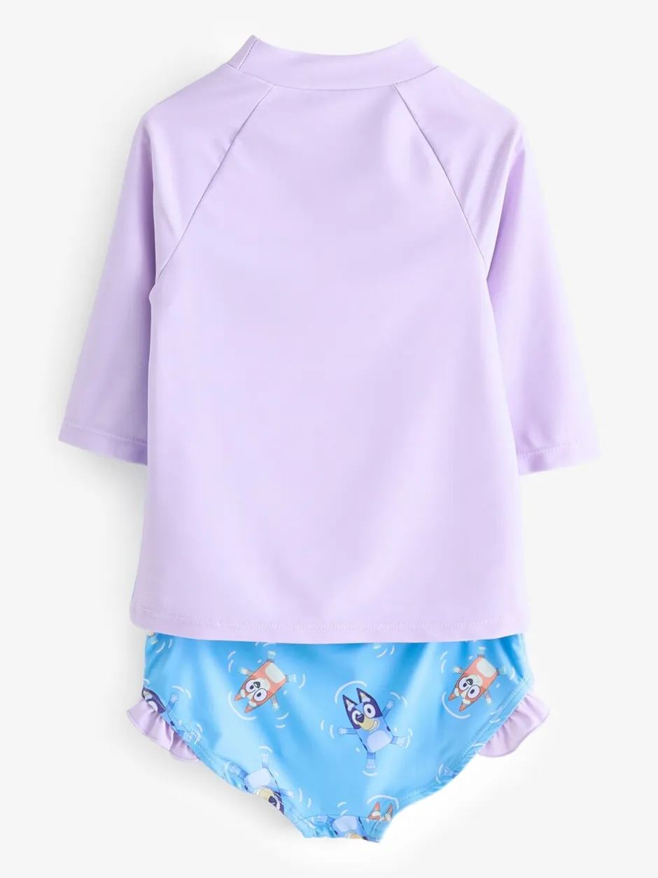 Badkleding|Brand Threads Bluey zwemset voor meisjes