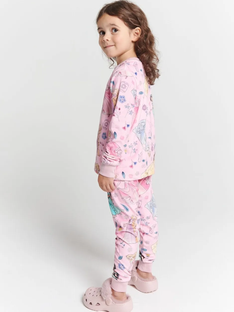 Nachtkleding En Pyjama's|Pyjama's|Brand Threads Disney Princess Fleece Pyjamas Set
