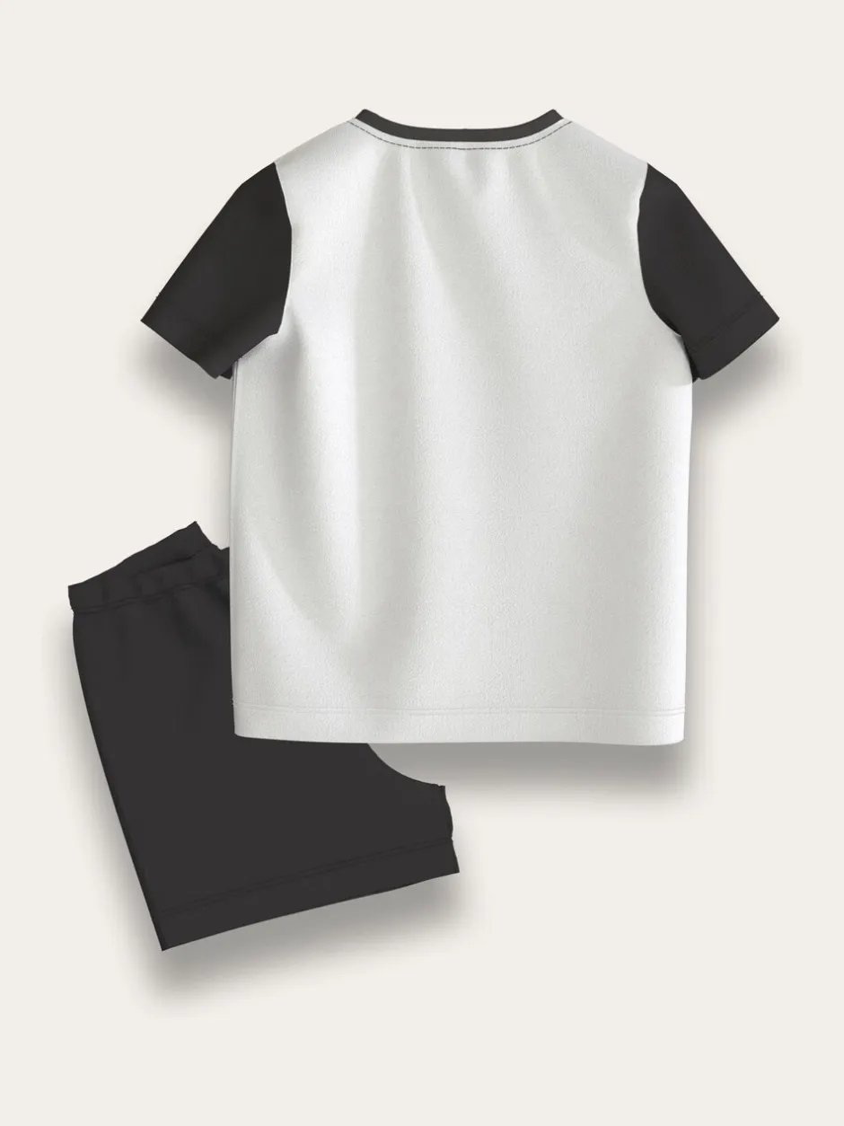 Pyjama's|Brand Threads Hot Wheels Short 100% Cotton Pyjama Set