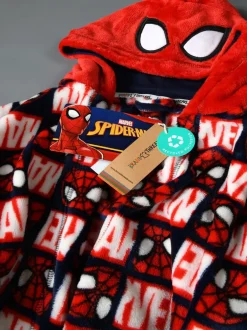 Kamerjassen|Brand Threads Spiderman kamerjas met capuchon voor jongens