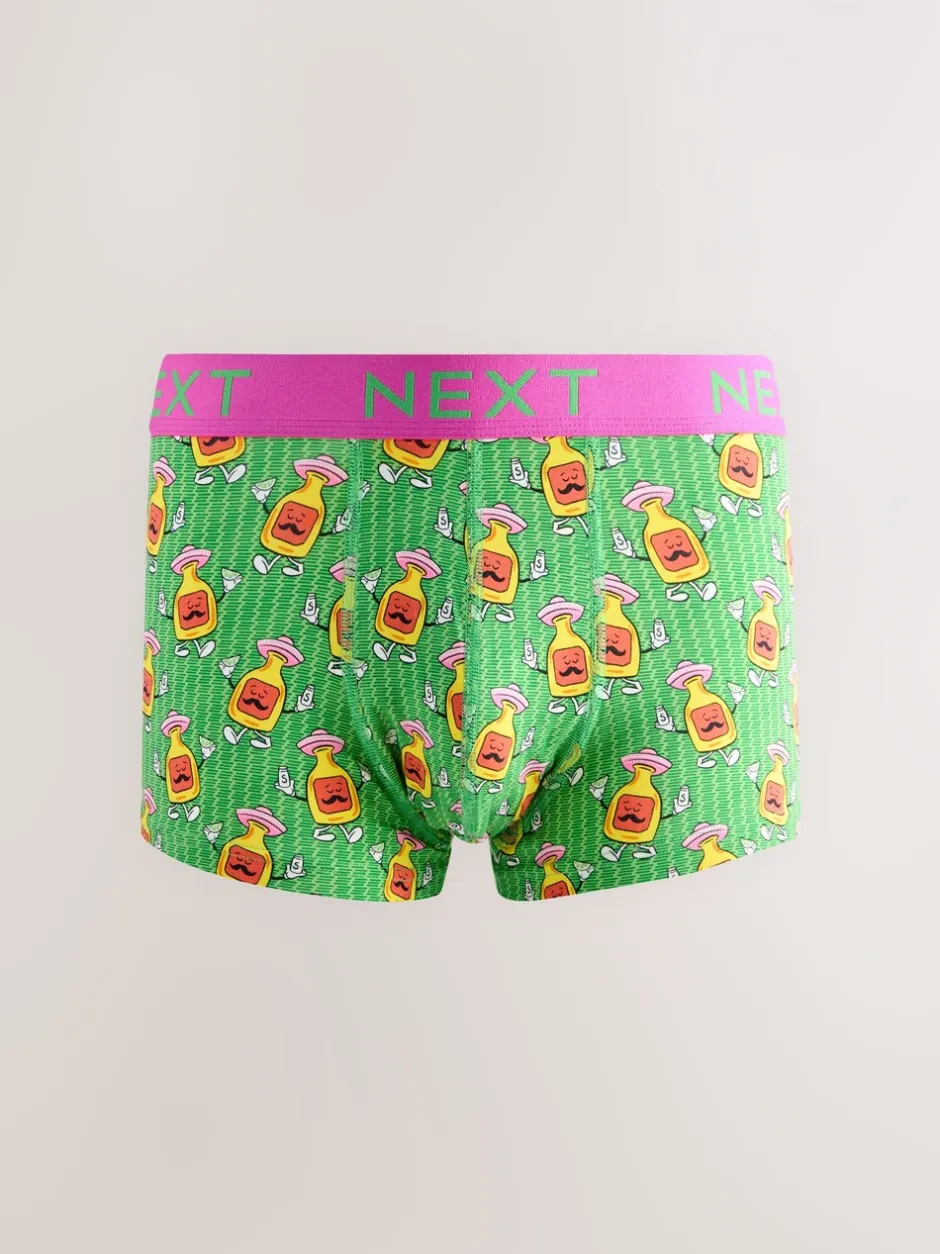 Ondergoed|Ondergoed|Next - Verpakking van 5 - 5 Hipsterboxershorts Bright Food Print