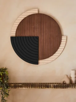 Canvassen En Kunst Voor Aan De Wand|Next Bronx circulaire wanddecoratie van hout