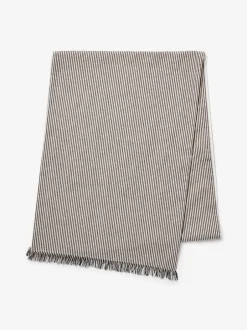 Tafellinnen En Placemats *Next Bronx keukentafelloper Zwart/wit