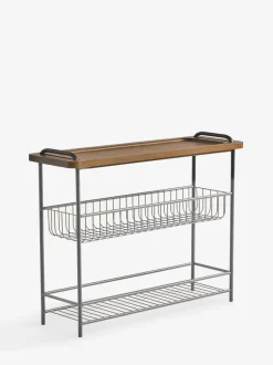 Thuiskantoor|Next Bronx Removable Bath Tray Storage Caddy Table