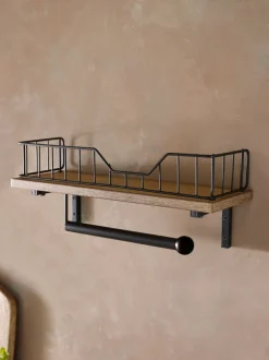 Keukenopslag|Next Bronx Shelf and Kitchen Roll Holder