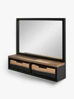 Spiegels|Badkameraccessoires|Next Bronx wandplank badkamer spiegel