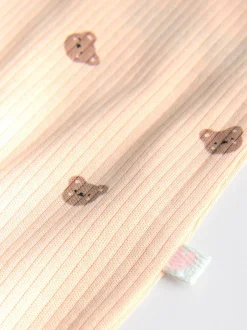 Babypakjes En Babypyjama's*Next Bruin - 4 Pack Baby-pyjama's met tweewegrits (0mnd -2jr)