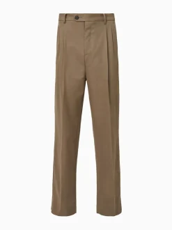 Formele Broek|All Saints - AllSaints Tallis Straight Trousers Bruin