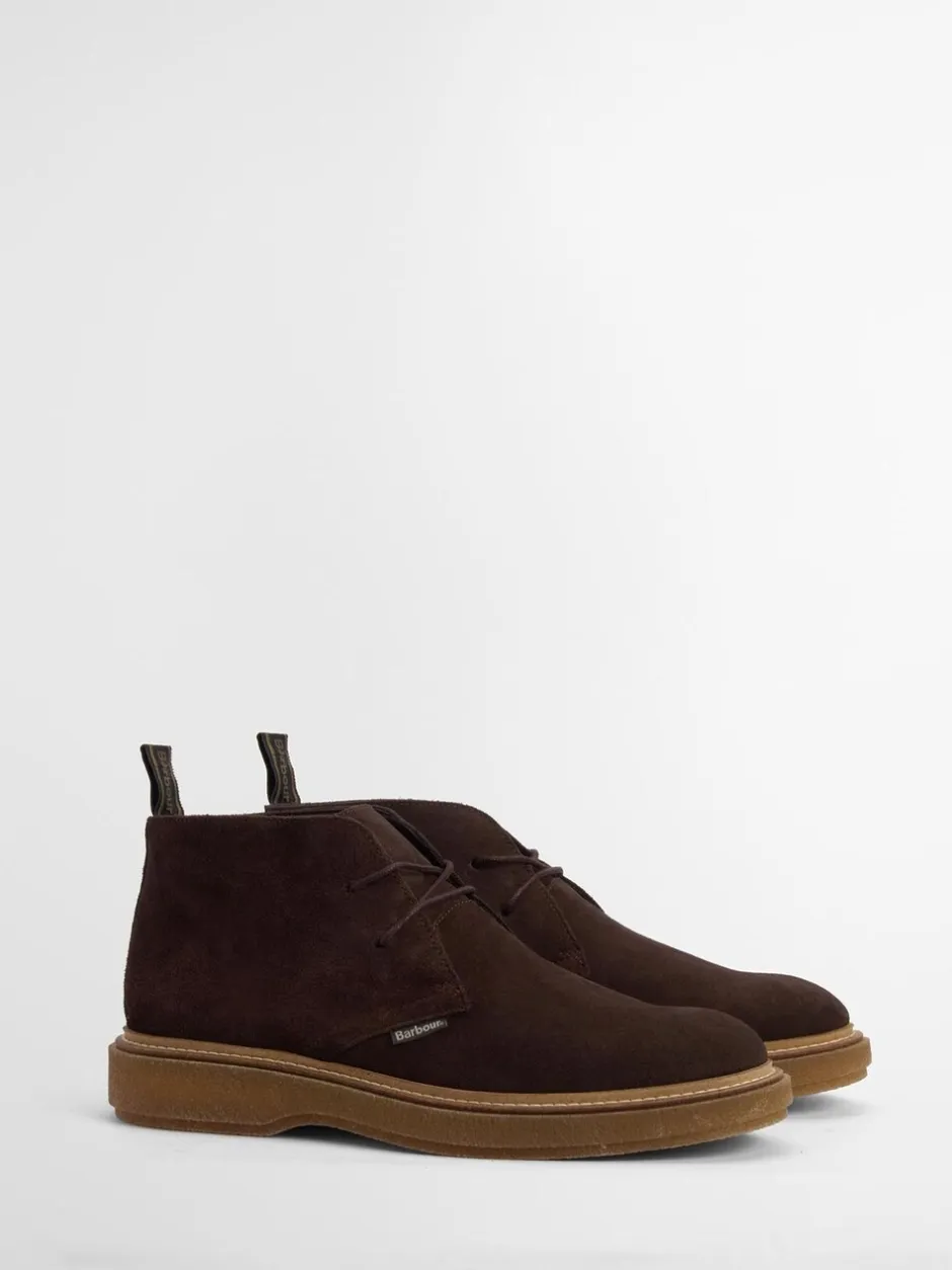 Boots*Barbour - ® Blaine Leather Chukka Boot Bruin