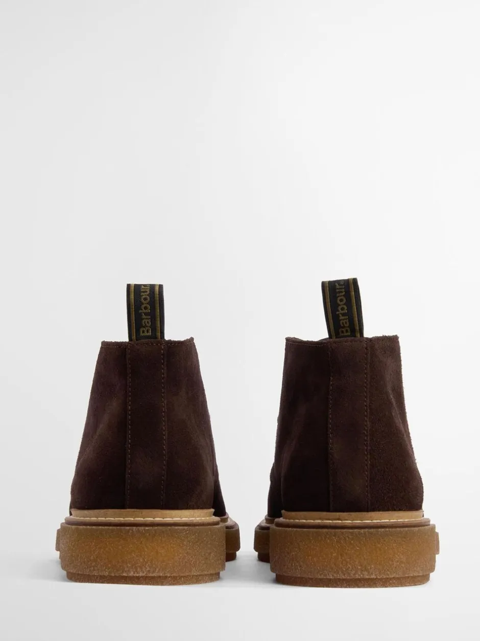 Boots*Barbour - ® Blaine Leather Chukka Boot Bruin