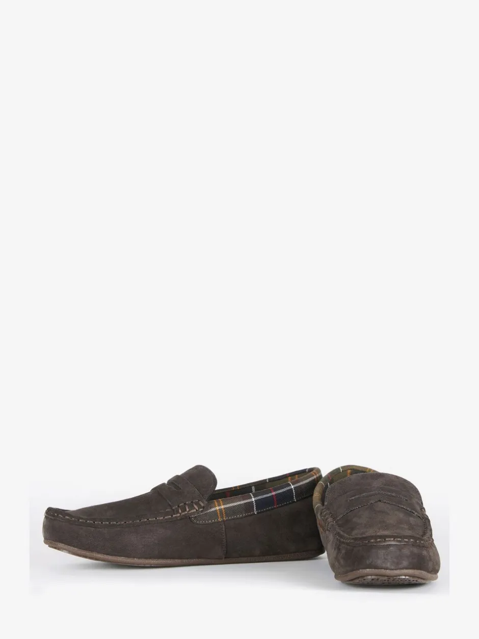 Pantoffels*Barbour - ® Porterfield Moccasin Slippers Bruin