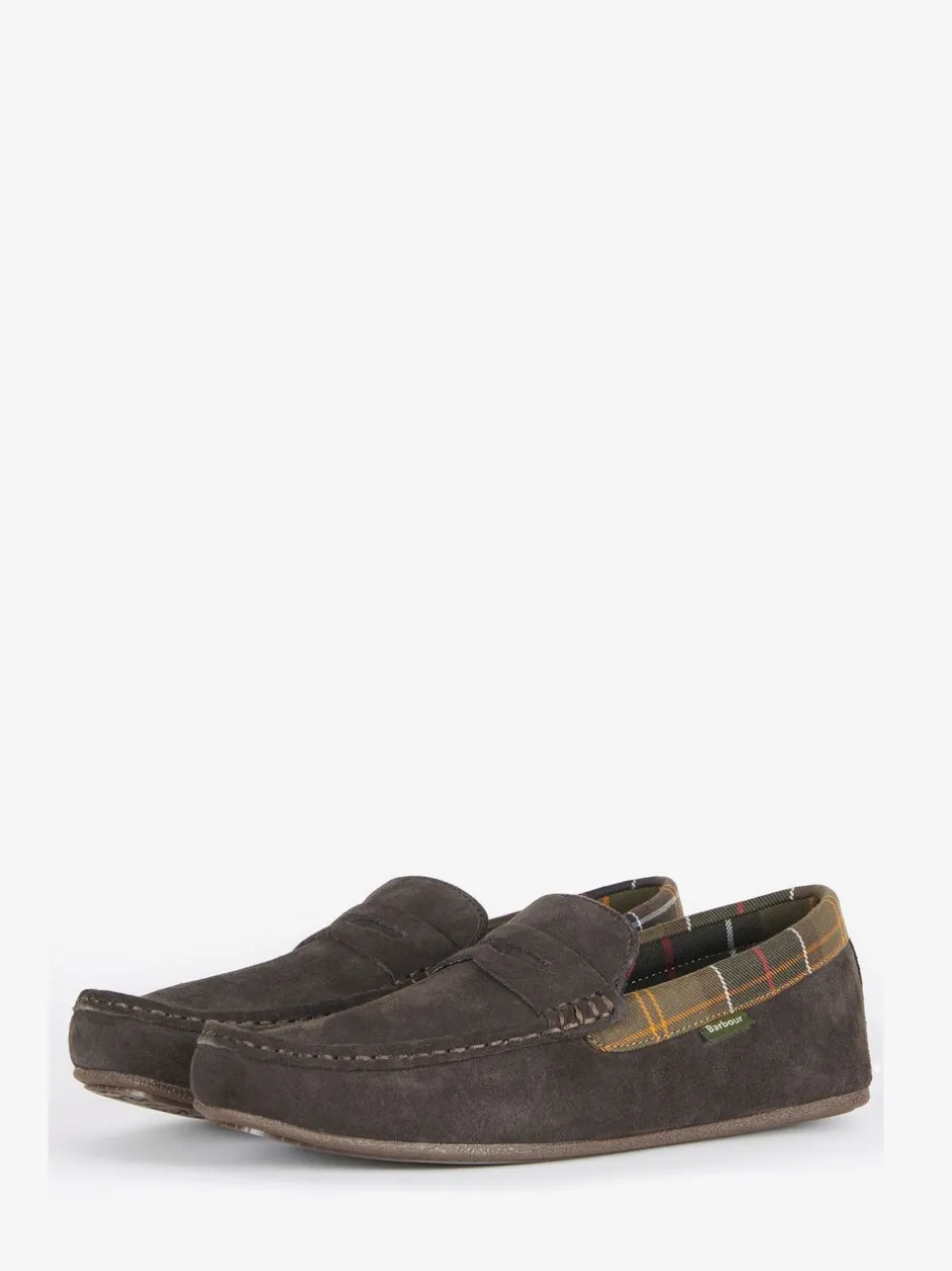 Pantoffels*Barbour - ® Porterfield Moccasin Slippers Bruin