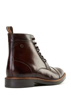 Boots*Base London - Plymouth Toe Cap Boot Bruin