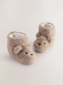 Pantoffels*Next Bruin - Bear Warm Lined Slipper Boots