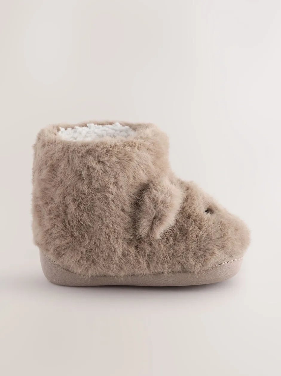 Pantoffels*Next Bruin - Bear Warm Lined Slipper Boots