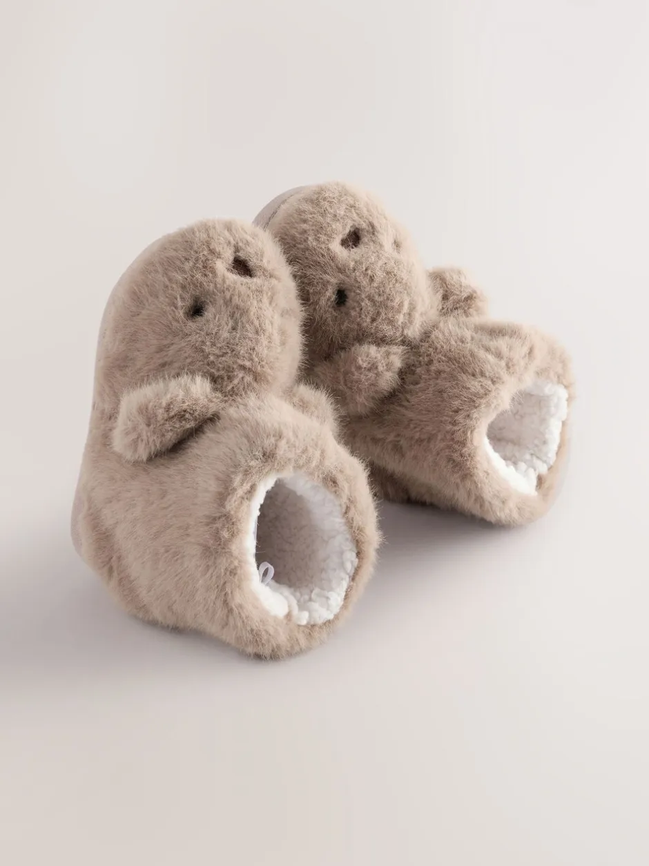Pantoffels*Next Bruin - Bear Warm Lined Slipper Boots