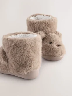 Pantoffels*Next Bruin - Bear Warm Lined Slipper Boots