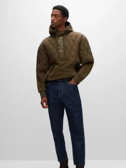 Riemen En Bretels|BOSS - Baxton leren riem Bruin