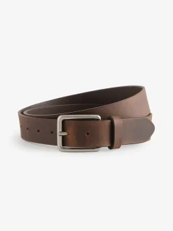 Riemen En Bretels*Next - Burnished Leather Belt Bruin