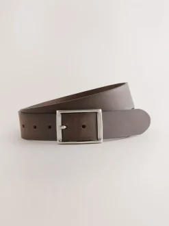 Riemen En Bretels|Next Bruin - Casual leren riem