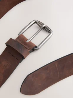 Riemen En Bretels|Next Bruin - Casual leren riem
