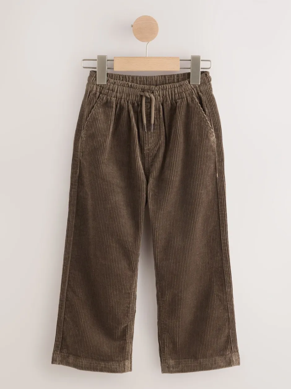 Broeken En Chino's|Next - Corduroy instapbroek (3-16jr) Bruin