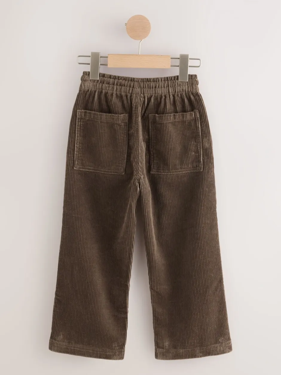 Broeken En Chino's|Next - Corduroy instapbroek (3-16jr) Bruin