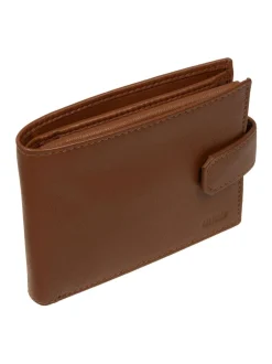 Portemonnees|Cultured London - 'Max' Leather Wallet Bruin