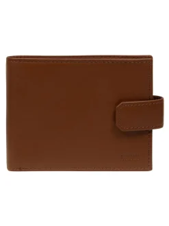 Portemonnees|Cultured London - 'Max' Leather Wallet Bruin