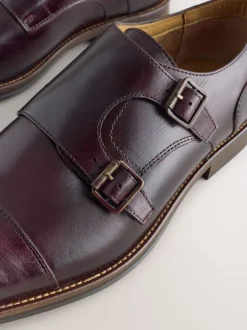 Schoenen|Formele Schoenen|Next Bruin - Double Monk Shoes