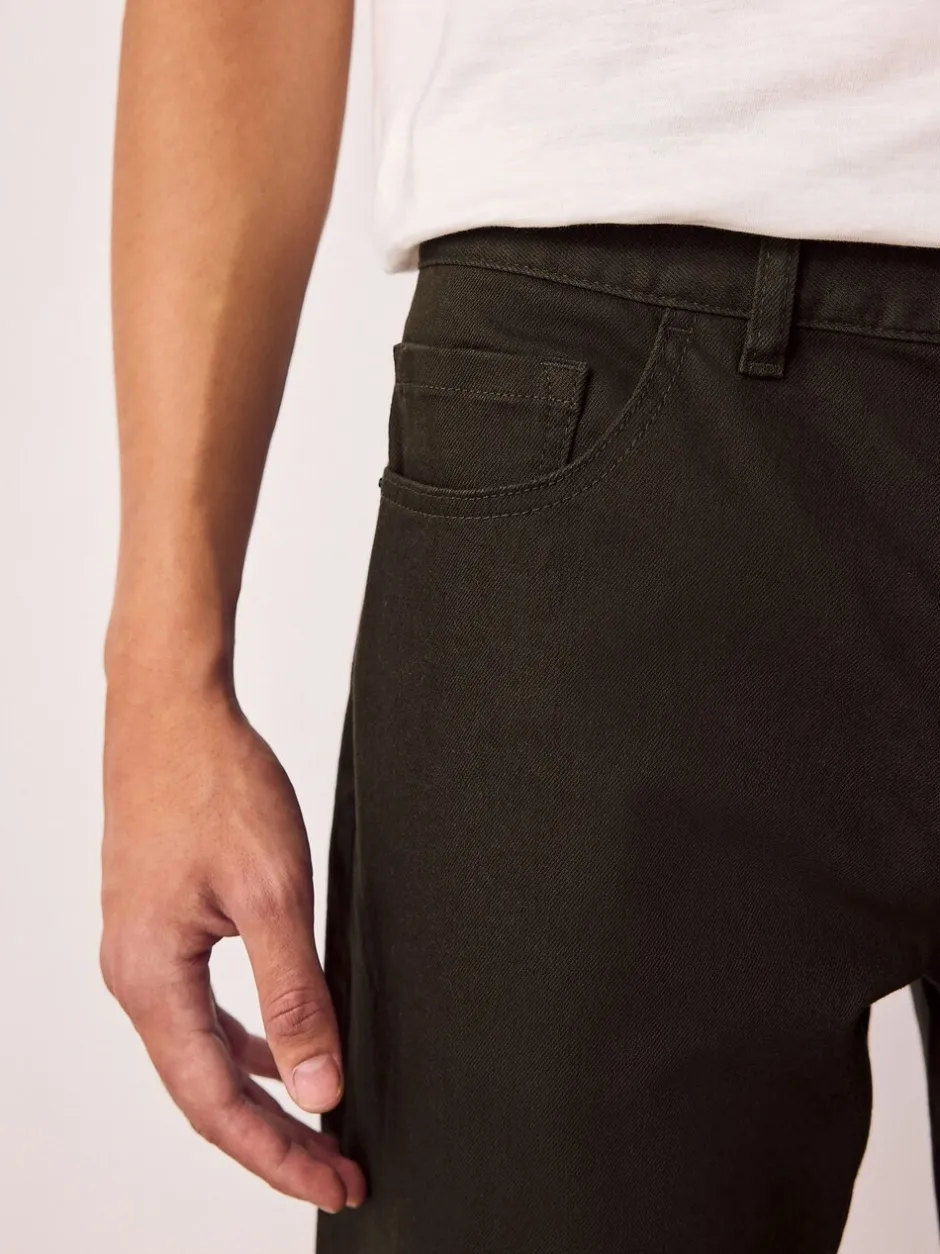 Jeans|Next Bruin - Enkele - Slim fit klassieke stretchy jeans