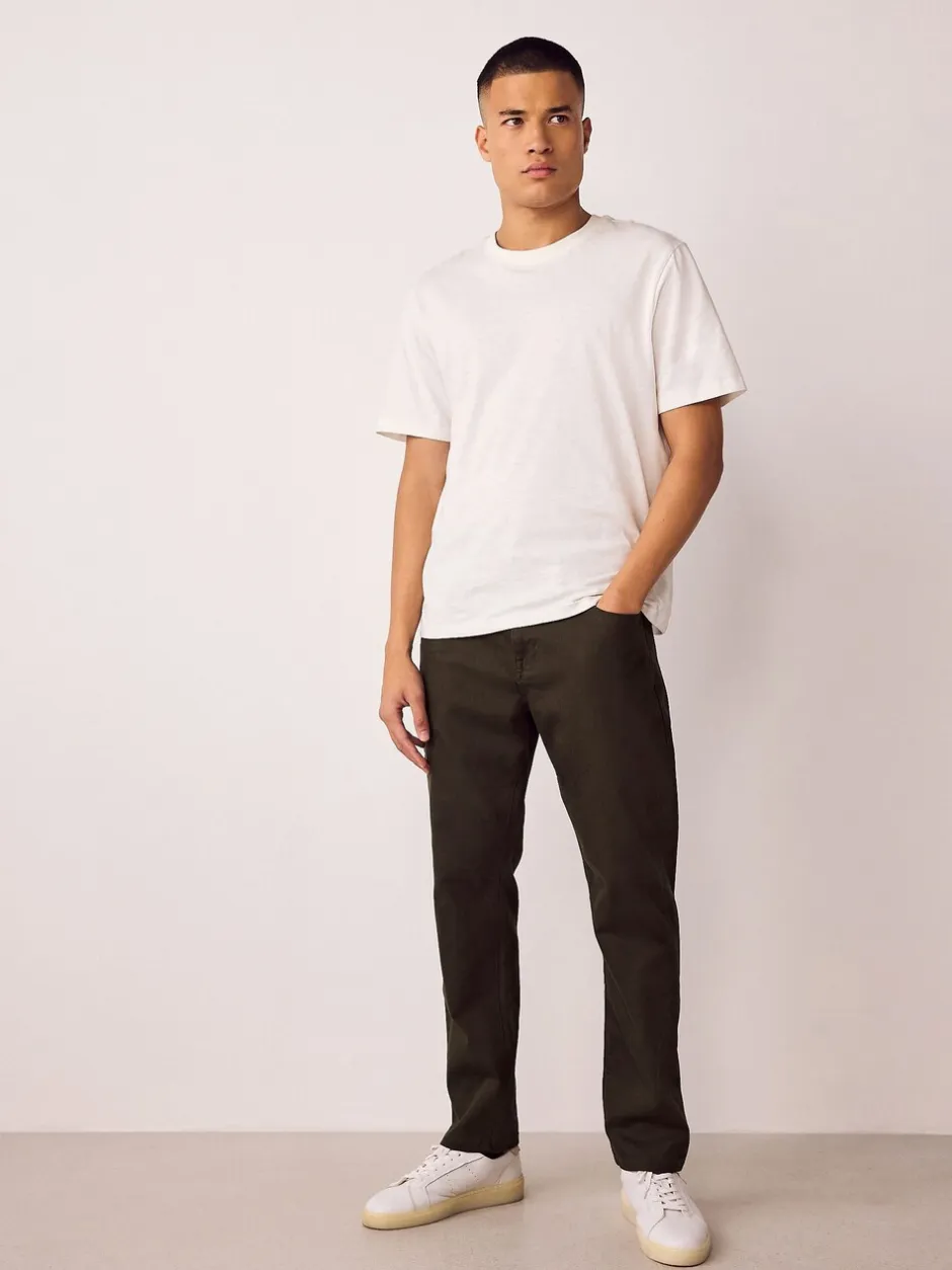 Jeans|Next Bruin - Enkele - Slim fit klassieke stretchy jeans