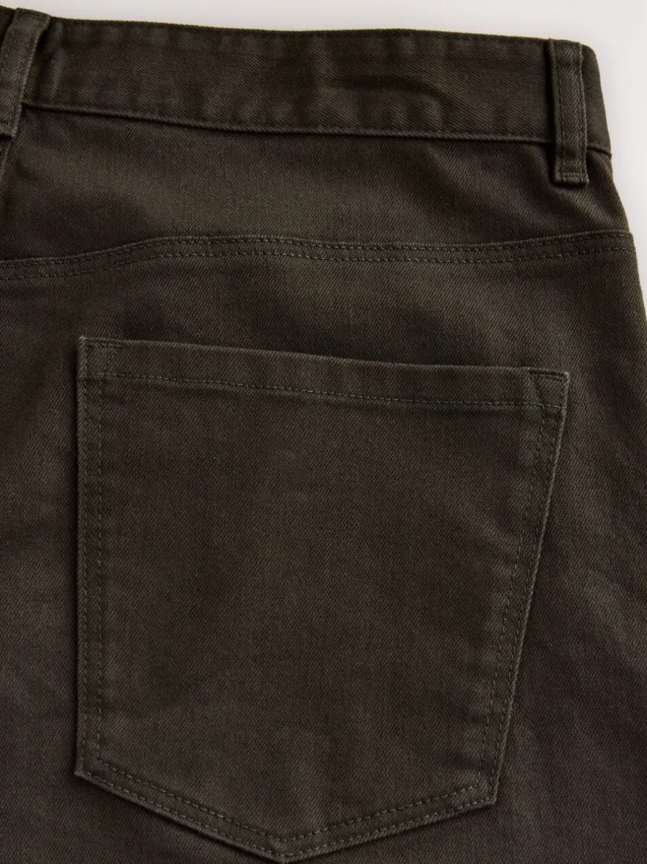 Jeans|Next Bruin - Enkele - Slim fit klassieke stretchy jeans