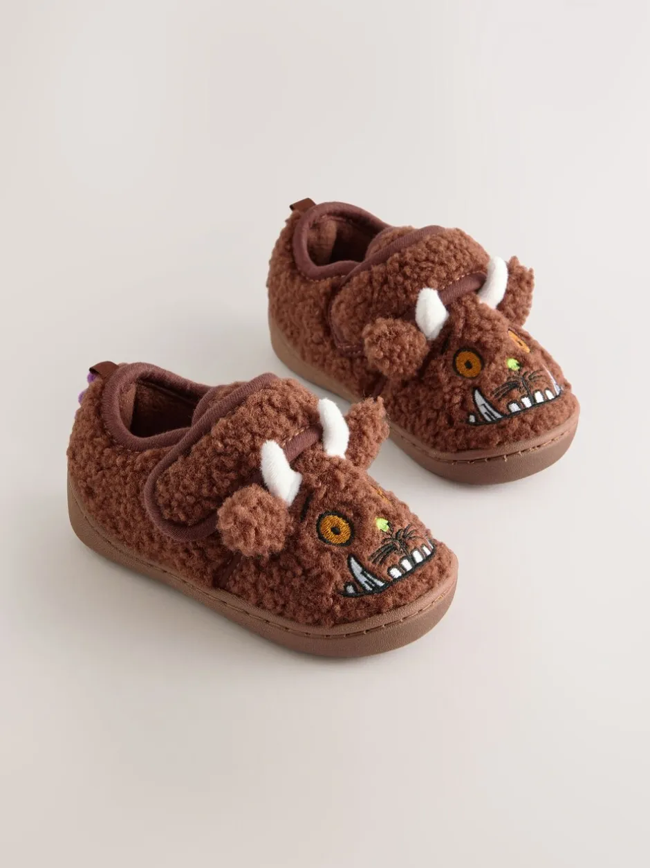 Pantoffels|Nachtkleding En Pyjama's*Next Bruin - Gruffalo pantoffels met antislip-zool
