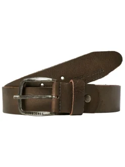 Riemen En Bretels*JACK & JONES - Leather Belt Bruin