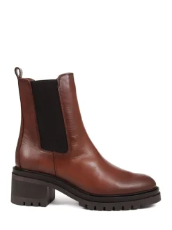 Boots*Jones Bootmaker - leren Chelsea laarzen Bruin