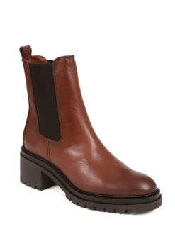 Boots*Jones Bootmaker - leren Chelsea laarzen Bruin