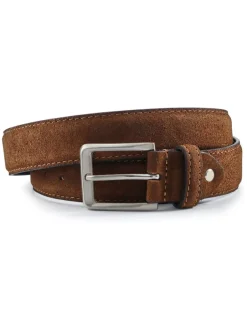 Riemen En Bretels*Jones Bootmaker - Unison Leather Belt Bruin
