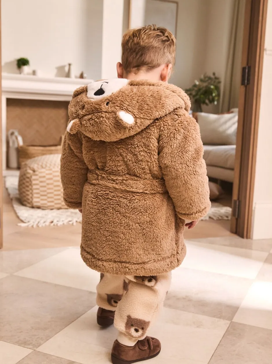 Nachtkleding En Pyjama's|Kamerjassen|Next Bruin - Jurk (9mnd-8jr)