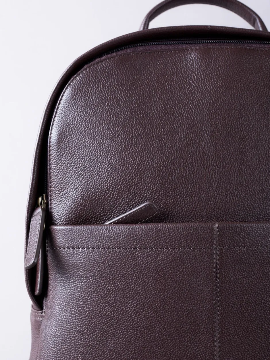 Tassen|Lakeland Leather - - Leren Crummock rugzak Bruin